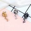 3PCS/Set Doctor Nurse Badge Health Organization WHO Brooches Snake Stick Metal Pins Bag Enamel Lapel Pin Women Men Jewelry Gifts