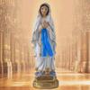 Mini Catholic Mary Statue Plastic Handmade of The Virgin