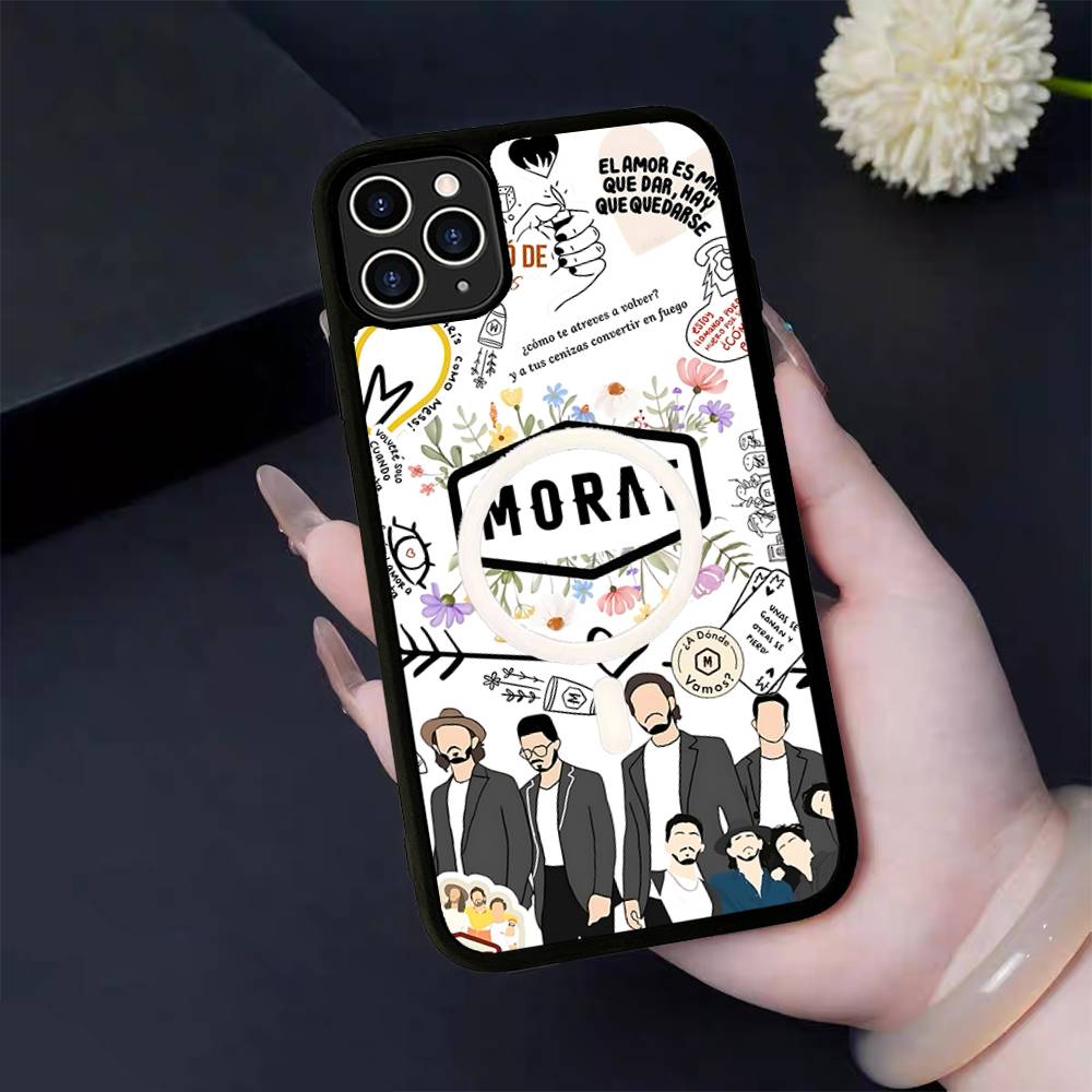 Крутой чехол для телефона Morats Team для iPhone 16 15 14 13 12 11 17 Pro Max Plus Магнитный беспроводной чехол