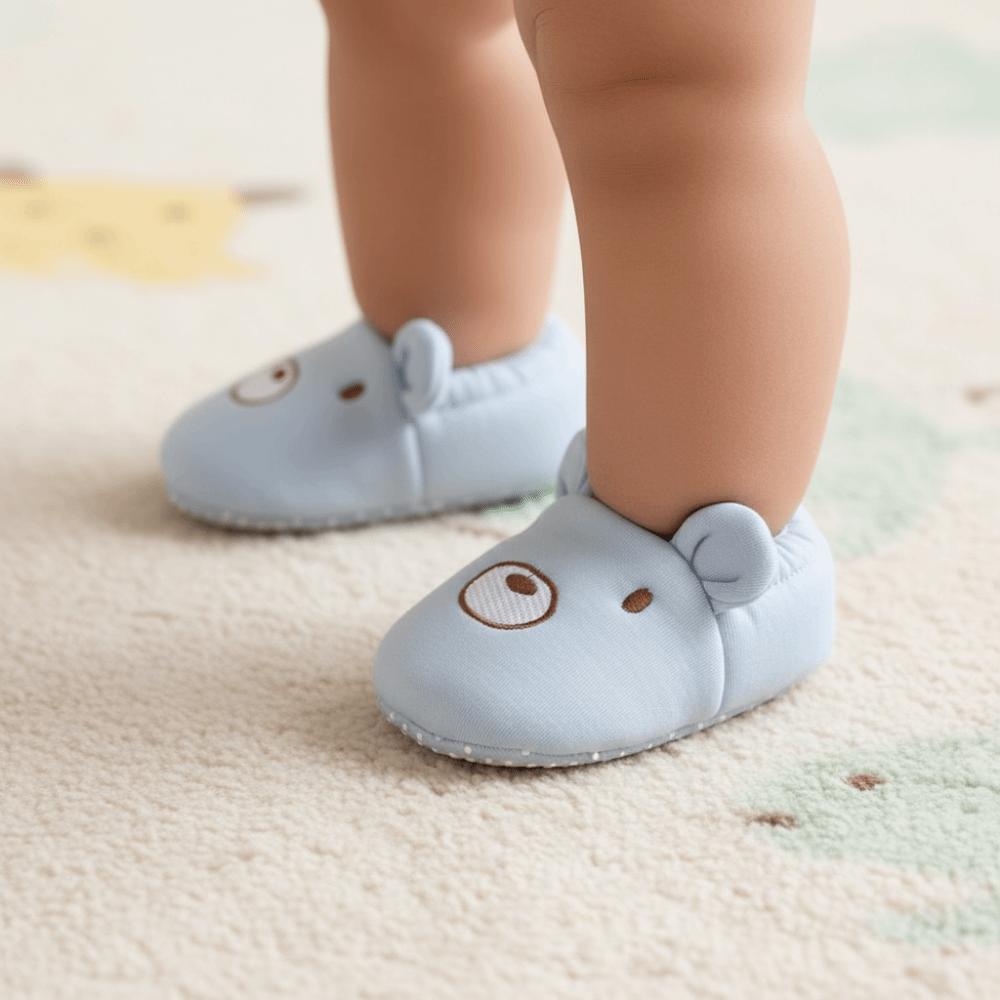Animal Pattern Baby Shoes Cotton Baby Floor Sneakers Cute Crib Shoes  Spring Autumn