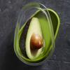 Avocado Food Storage Box Space Saver Plastic Fruit Container For Kitchen Crisper Vegetable Organizer Box