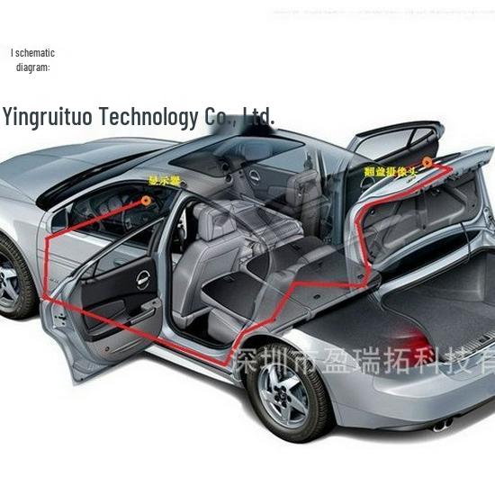 Инфракрасная водонепроницаемая камера заднего вида для автодома Mercedes-Benz