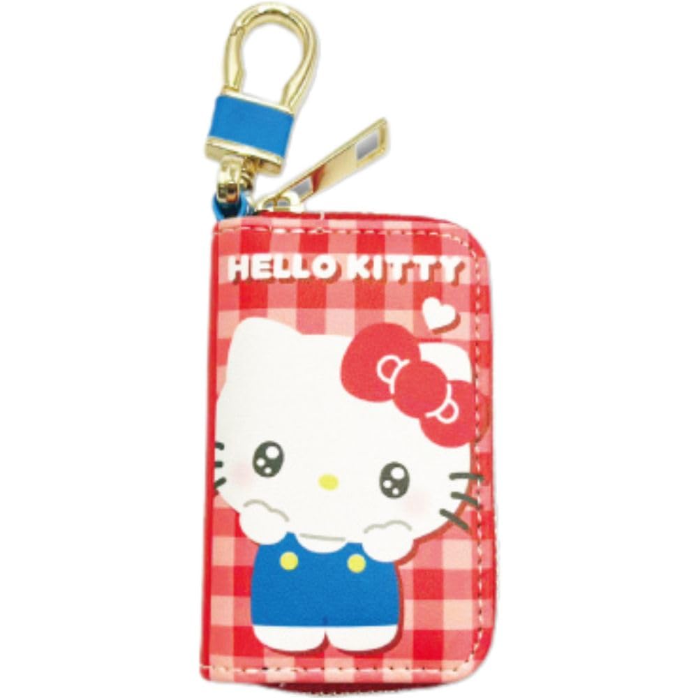Хатаяма Сёдзи Sanrio Умный ключ Лицо Hello Key Умный ключ Чехол для ключей с персонажем Ключ H9 x x 34203834 Чехол, Китти, Красный, Чехол, Совместимый, Карабин,