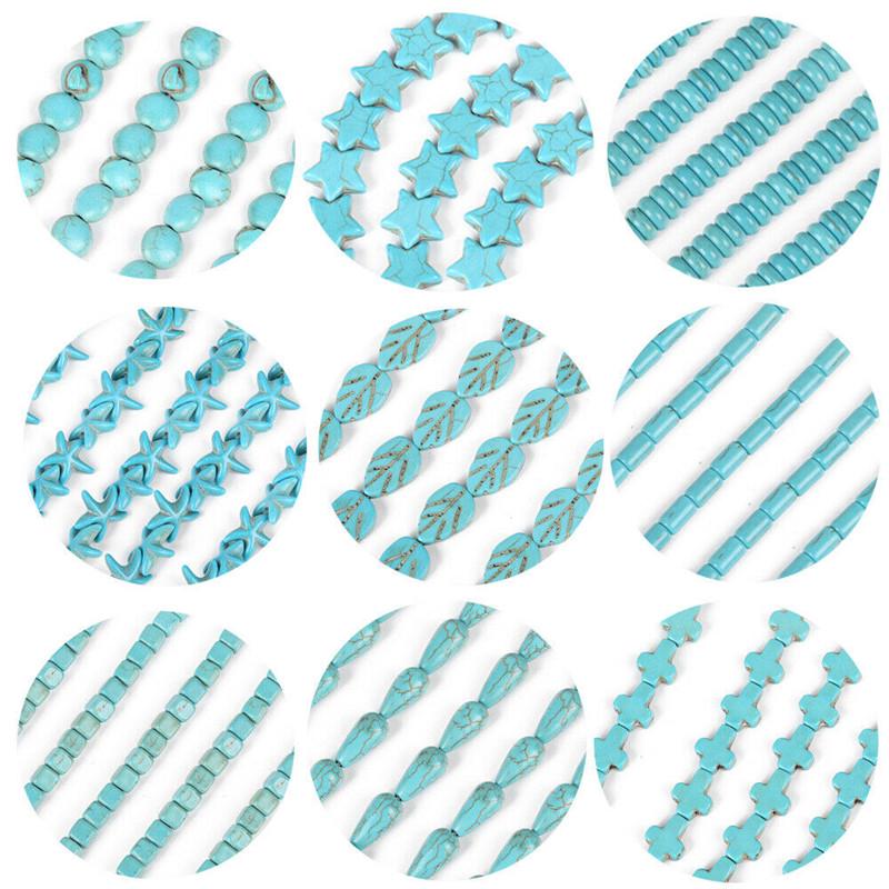 Turquoise Loose Spacer Beads For DIY Jewelry Making Supplies