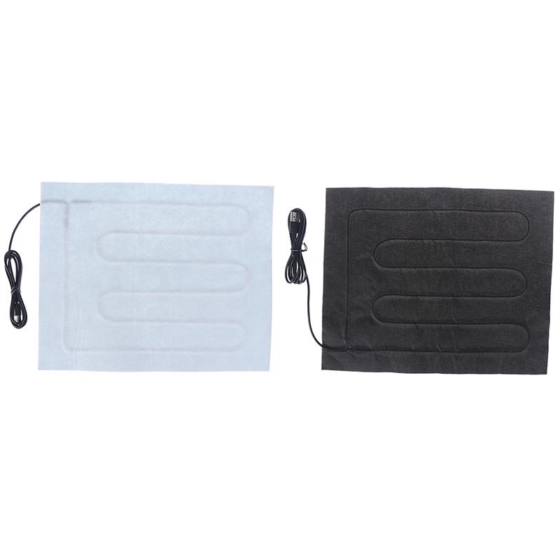 Коврик-грелка из углеродного волокна, 5 В, USB, 24х30 см