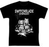 Новый! SWITCHBLADE SYMPHONY Концертная Футболка Тур Короткий Рукав SG100 Унисекс Футболка