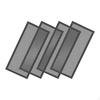 4x Decor Grate Home Walkable Air Vent Cover Grill for Floor Register
