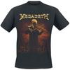 Новая футболка Megadeth Мужская Женская Винтажная Металл Рок-группа Графическая футболка 100% Хлопок Летний Уличный Топ