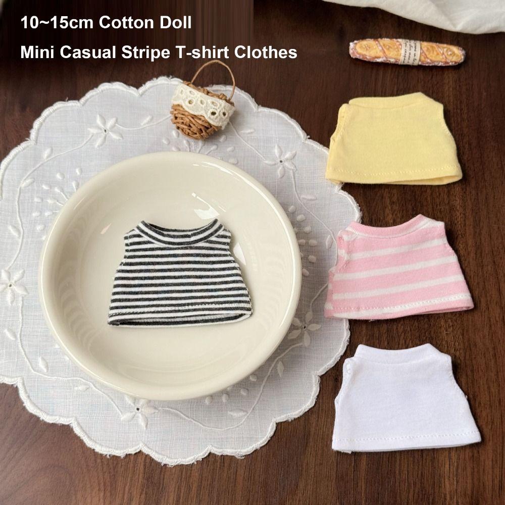 Mini Retro Lace Collar Apron for 10~15cm Cotton Doll for 17cm Dolls DIY Accessories