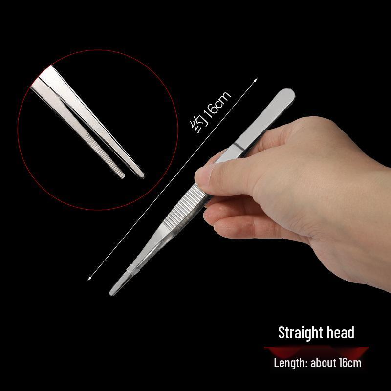 Нескользящий пинцет из нержавеющей стали для садоводства, аквариумов и суккулентов
