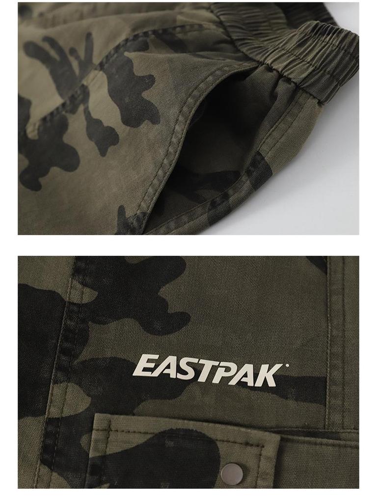 Boys' Camouflage Cargo Pants - Spring/Autumn 2025 Casual Trend