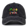 The Very Hungry Caterpillar Printed Cap Retro Aesthetic Music sun helmet Vintage Style Unisex baseball cap