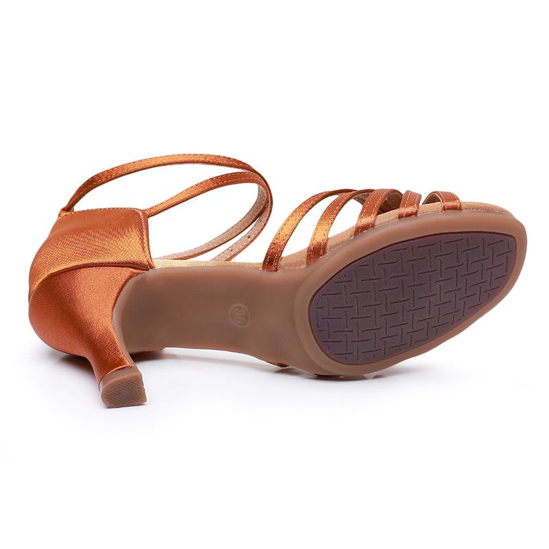 Женские туфли для латиноамериканских танцев на открытом воздухе - Мягкая подошва для начинающих