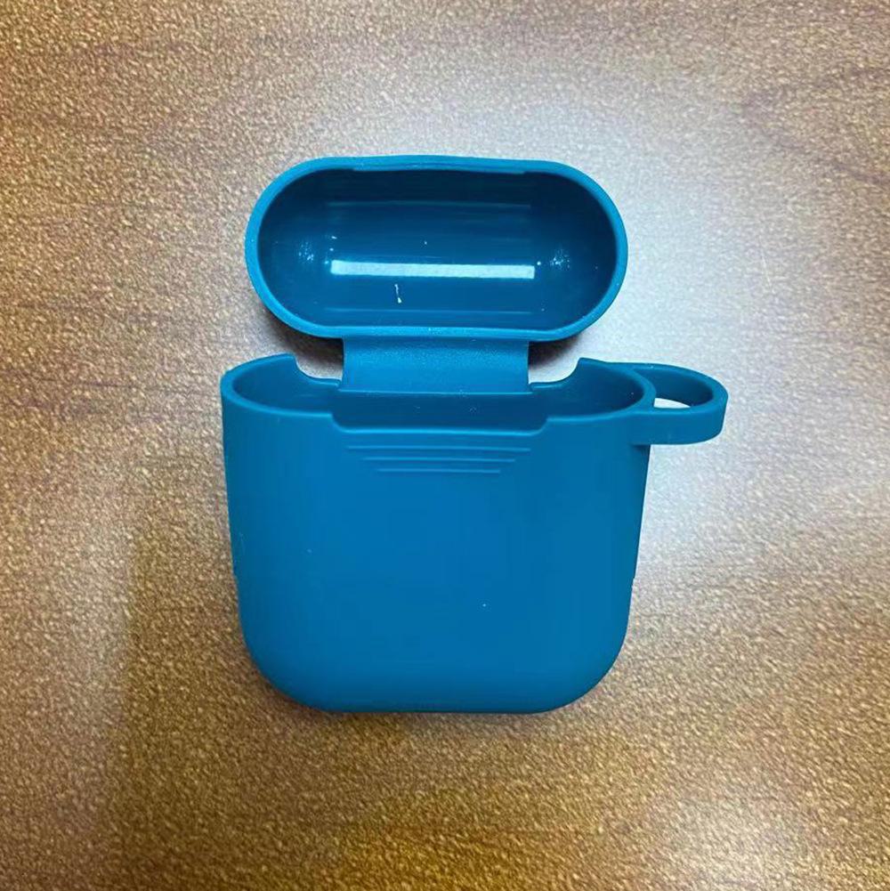 Радужный силиконовый защитный чехол для AirPods 3 с крючком
