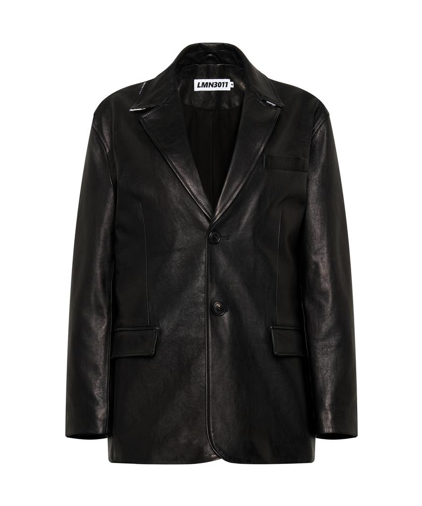 Lmn3011 John Box Blazer-Black