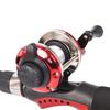 Mini Ice Fishing Reel Winter Metal Wheel Speed Right Sea Line Rotation Vessel Wheels Tackle Accessory Trolling Spinning Reel