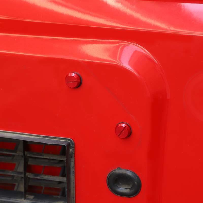 Car Spare Tire Bracket Hole Decorative Screws For Jeep Wrangler JK For Jeep JL For Ford Bronco Exterior Accessories