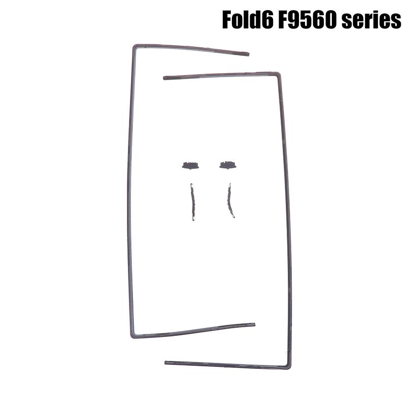 1 комплект кромок для Sam Z Fold 6 5 4 3 F956 Подставка для средней рамки Корпус Безель Пряжка Замена Запчасти для ремонта