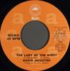 7inch Record DAVID HOUSTON - Lady Of The Night 511048PROMO EPIC 1973 US Country/Folk Used