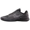 Non-slip and Abrasion Resistant Low Top Tennis Shoes Men's Gray Black