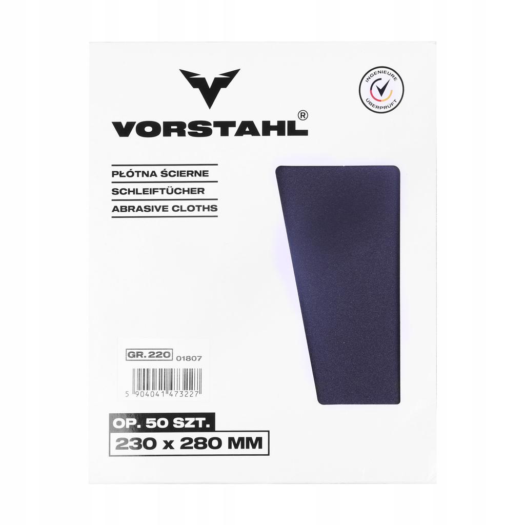 Abrasive cloth 230 mm x 280 mm GR.40 VORSTAHL