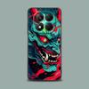 Чехол для телефона для Xiaomi Redmi 15C 14C 12C 13C 4G Redmi Note 15 14 13 12 11 10 Pro Plus 12S Силиконовый Мягкий Чехол Искусство Маска Они Дракон