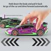 1/24 масштаб Lambo, литая под давлением модель автомобиля, игрушечный автомобиль с откатным механизмом, звуковым светом и распылителем для детей, коллекция подарков для мальчиков и девочек