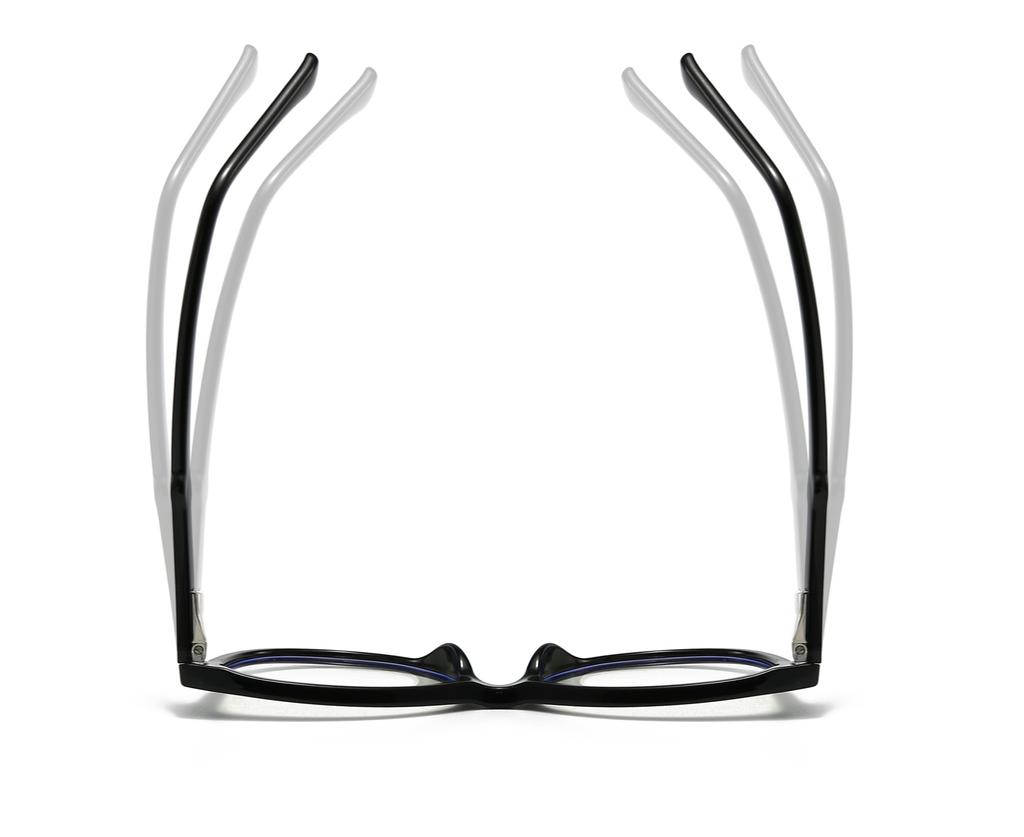 New Anti-Blue Light Glasses For Women Pc Core Legs Fashion Retro Plate Color Flat Mirror Can Be Equipped With Mirror 5702