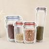 Kitchen Reusable Ziplock Bag Portable Snack Biscuits Bottles Ziplock Bag Food Jar Bag Reusable Bag