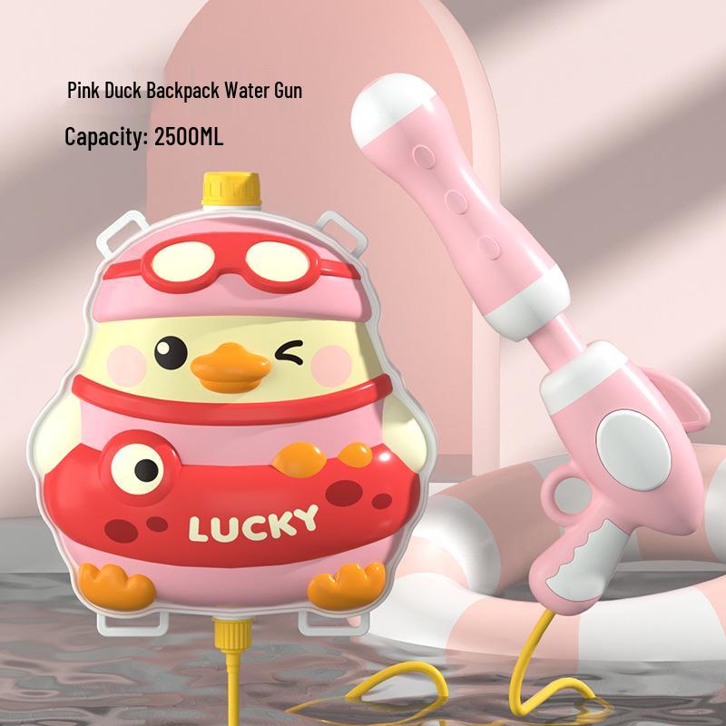 Children's Backpack Water Gun Toy for Summer Beach Play