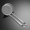 304 Stainless Steel Oil Filter Spoon 60 Mesh Filter Oil Leakage Filter Soybean Milk Soybean Residue Filter Flour Sieve Baking