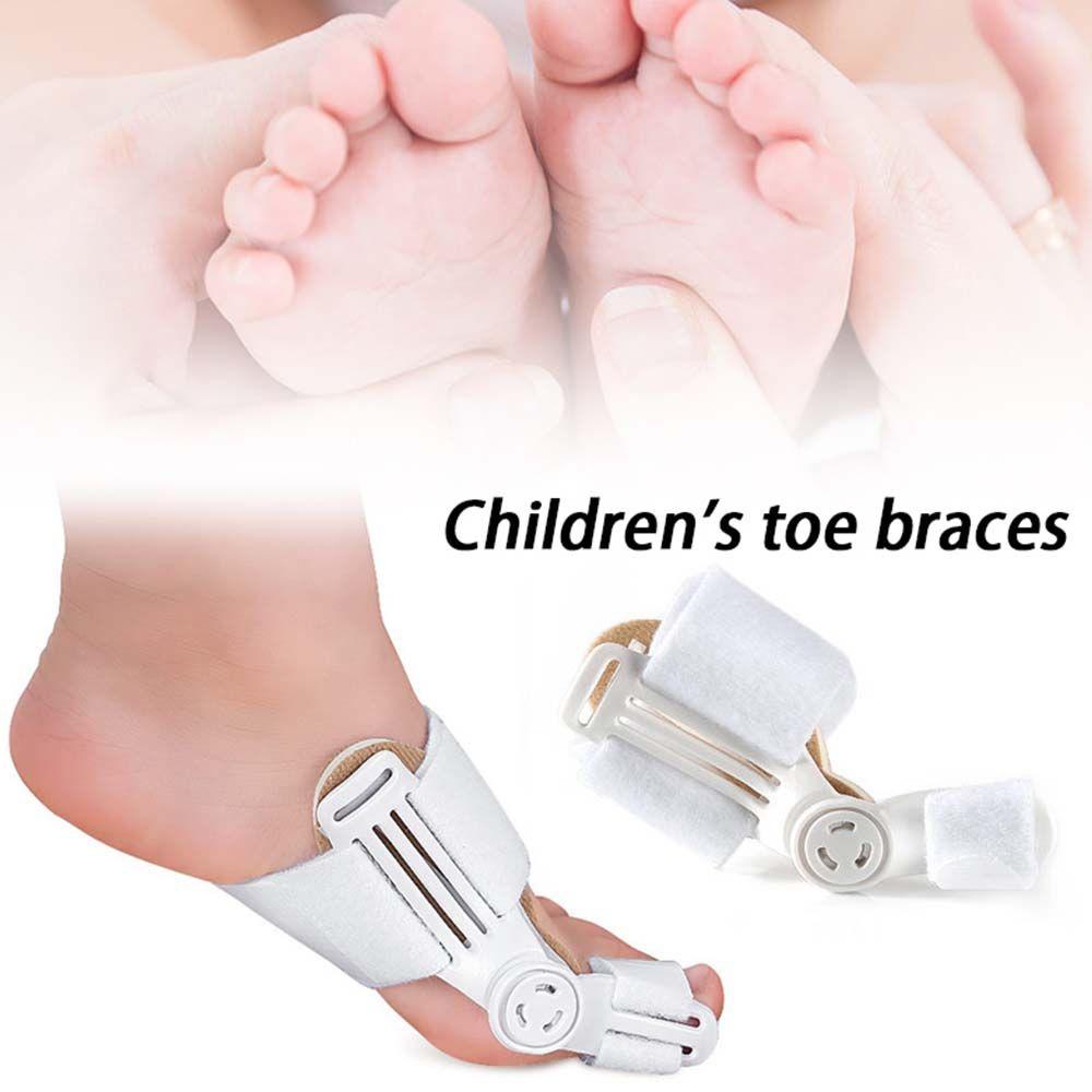 Foot Care Bunion Splint Brace Big Toe Straightener Children Toe Separators Toe Valgus Corrector