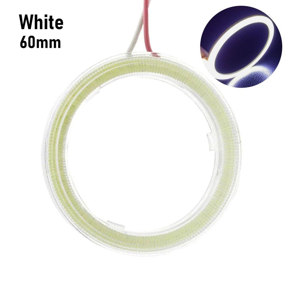1Pcs Decorative Lights Angel Eyes Bulb Daytime Running Light Halo Ring Lamp Car COB LED Headlight