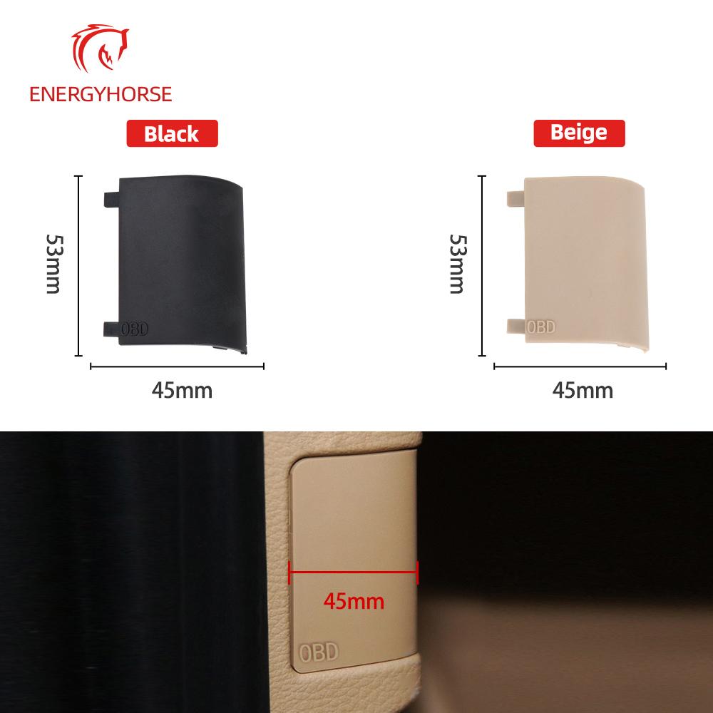 Для BMW E66 с левым рулем крышка панели салона автомобиля левая крышка разъема OBD для E66 7 серии крышка диагностического интерфейса