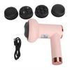 Pink Cordless Body Sculptor for Neck, Waist & Shoulder – 6 Speeds & 5 Attachments