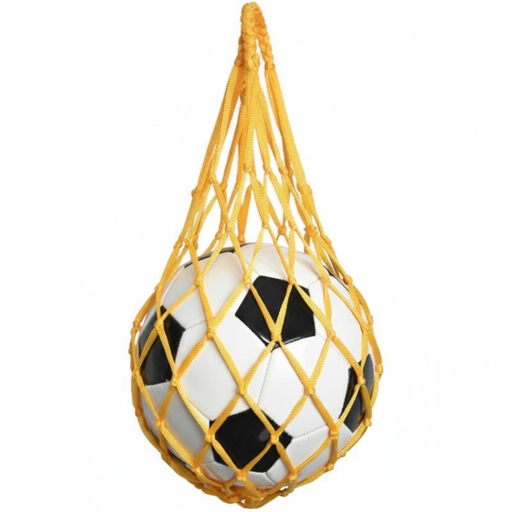 Multiple Colors Nylon Net Bag Nylon Ball Pocket Mesh Net Bag Football Balls