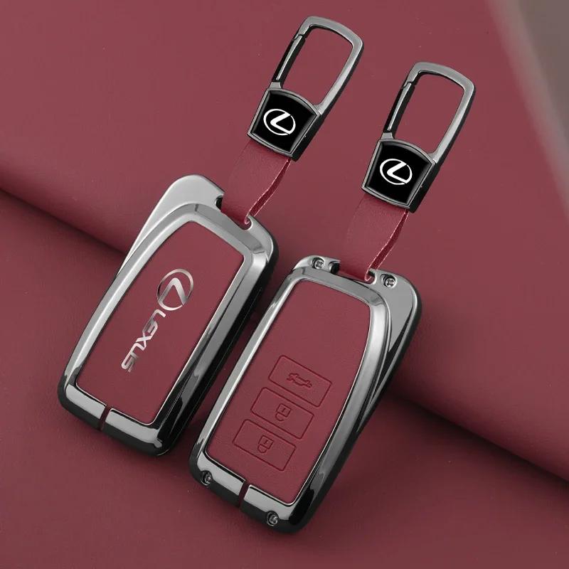 PPFX2 Leather Car Key Case Cover For Lexus IS ES CT200H NX LX 250 300 350 450H 300H ES300h ES200 UX250h LS350 LS500h ES350 Accessories