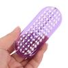Plastic Nail Cleaning Scrubbing Brush Double Sided Hand Nail Brush Cleaner