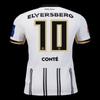 26 Новый стиль SV Elversberg Домашняя футболка Мужская Повседневная Свободная Быстросохнущая Дышащая Спортивная футболка Футбол Тренировка Унисекс Топ