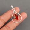 Women Gift Jewelry Citrine Gemstone 925Sterling Silver Handmade Pendant 1.60" PP-3-4