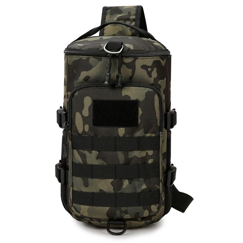 Тактическая альпинистская нагрудная сумка для мужчин, для пеших походов, кемпинга, рыбалки, велоспорта, на плечо, через плечо, спортивная, для активного отдыха, путешествий, тренировок, поясная сумка