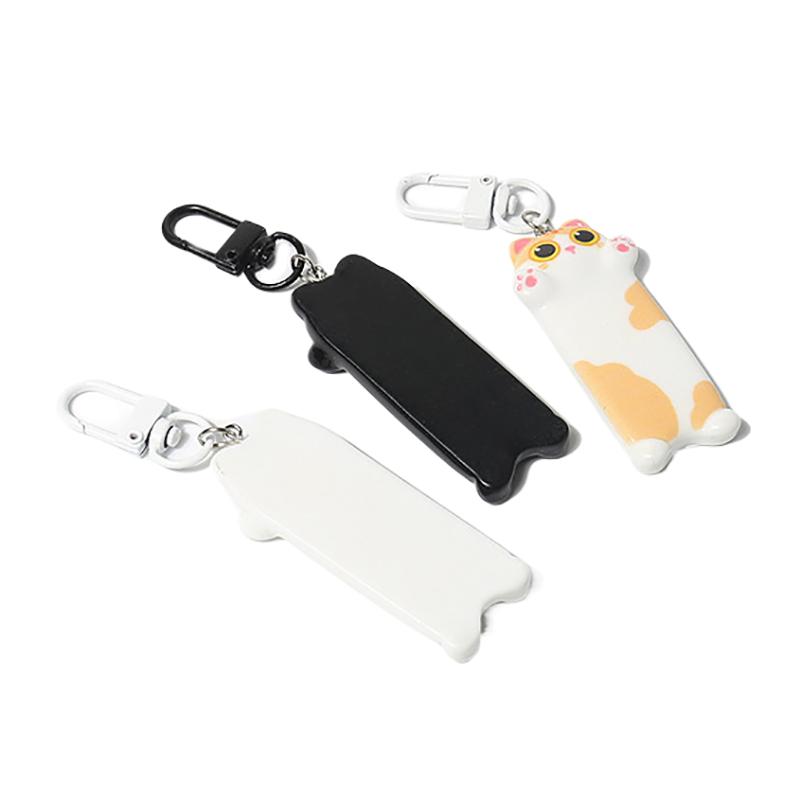Брелок с милым котом из мультфильма, брелок с животными Kawaii, милый держатель для ключей из смолы, милая школьная сумка, кулон, парные подарки