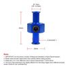 Fuel Nitrous Pressure Gauge T Universal Adapter 3/8" Hose 1/8" NPT Port