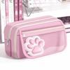 Cute Cat Paw Pencil Case 9-Layer Pen Pouch Cartoon Stationery Bag  School Supplies