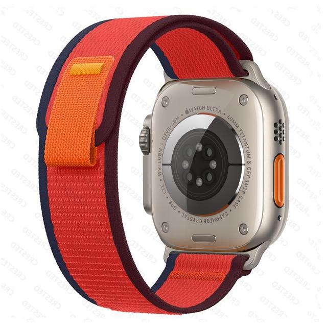 Trail Loop для Apple Watch ремешок 49 мм 44 мм 40 мм 45 мм 41 мм 42 мм 38 42 мм браслет Correa iWatch Ultra series 7 6 5 3 se 8 ремешок