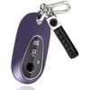 AMACHER Авангардный чехол для ключа Smart Key S-класса C-класса, Крышка ключа, ТПУ Легкий, Силиконовый, Стильный, Устойчивый к пятнам, Нескользящий, Устойчивый к царапинам, Черный