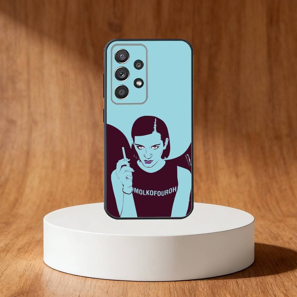 Placebo Brian Molko Phone Case For Samsung S25,S24,S21,S22,S23,S30,Ultra,S20,Plus,Fe,Note,10,9,5G Black Cover