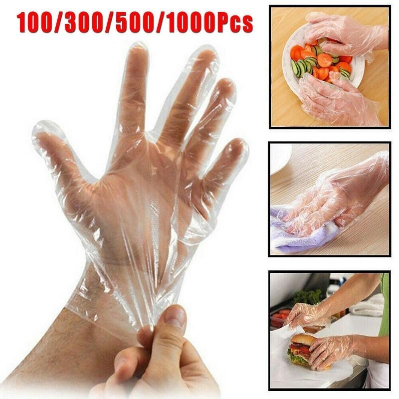 Versatile 1000pcs Clear Disposable Gloves For Catering Cleaning And General Maintenance