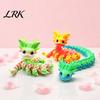 Сенсорные игрушки для снятия стресса 3D-печатный шарнирный дракон-фиджет, милые украшения, игрушка для декора стола для взрослых, фэнтезийный коллекционный подарочный аксессуар