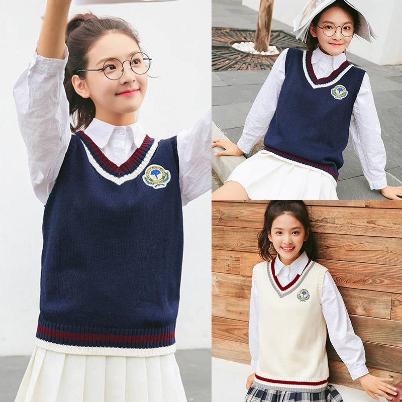 Женский повседневный вязаный свитер без рукавов с v-образным вырезом в консервативном стиле, жилет, топы